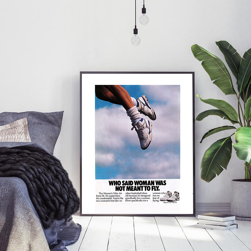 Waterproof Spray Shoe - Модные тренды, баскетбольные кроссовки, винтажный постер,