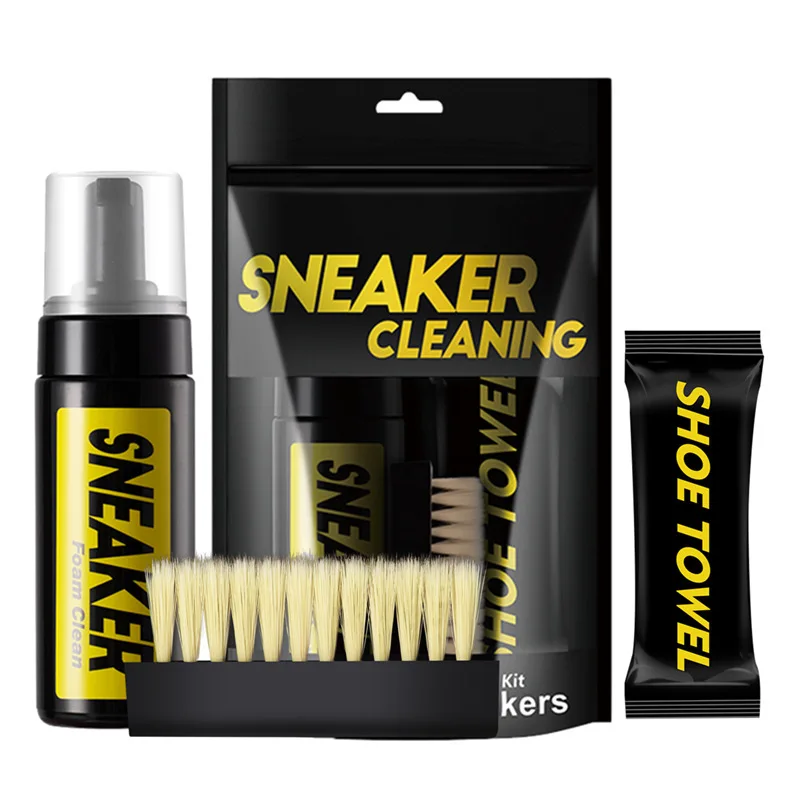 Sneaker Care Foam - 150 мл белые замшевые ботинки, набор