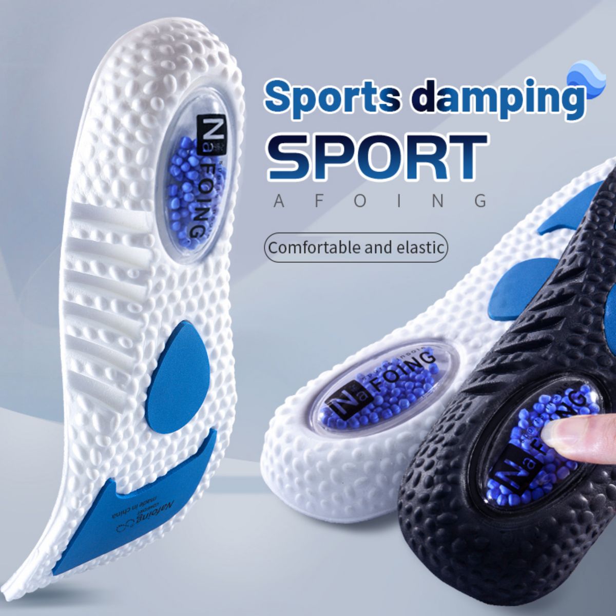 Sneaker Care Foam - 1 пара обновленных спортивных амортизирующих стельок