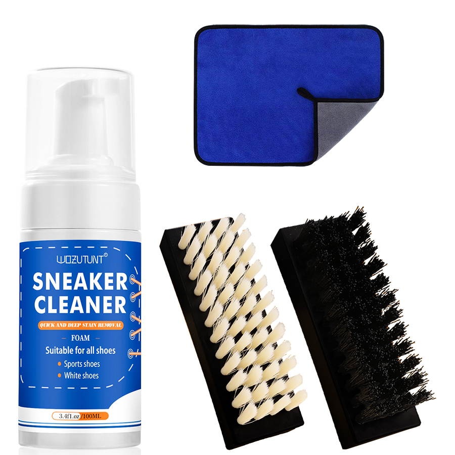 Sneaker Care Foam - Набор для чистки белой обуви для