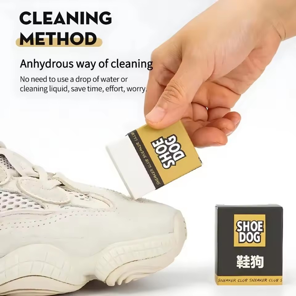 Ластик для обуви, портативный  – обзор и цена Sneaker Care Foam