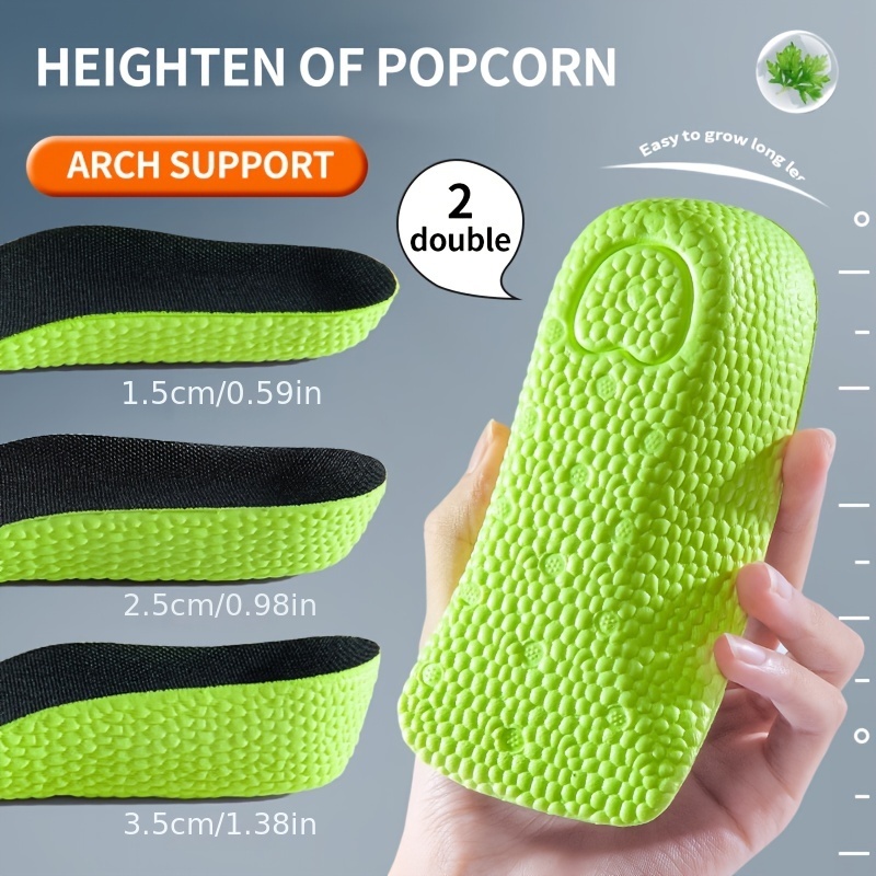 Невидимые стельки с высокой по – обзор и цена Insole Memory Foam