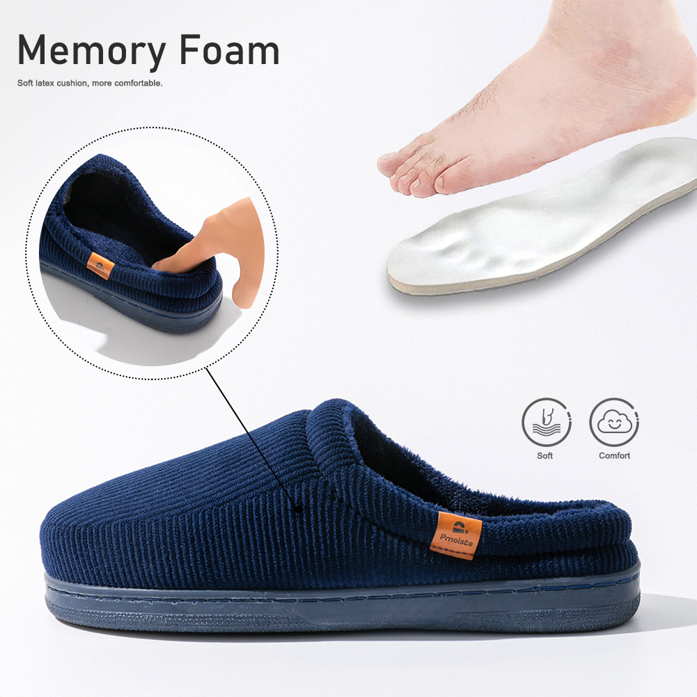 Зимние мужские тапочки с подош – обзор и цена Insole Memory Foam