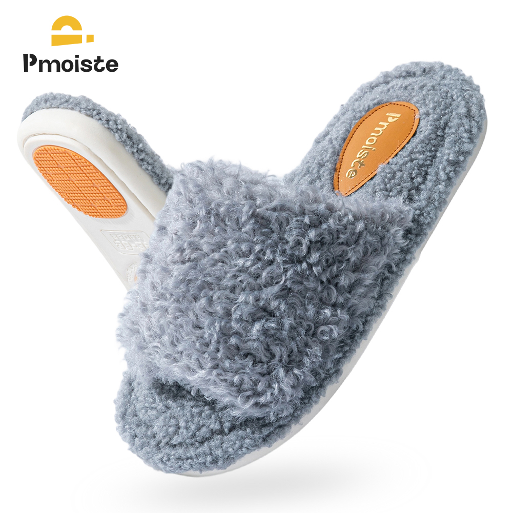 Пушистые домашние тапочки Pmoi – обзор и цена Insole Memory Foam