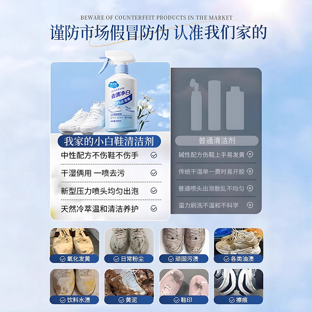 500 мл белая пена для чистки о – обзор и цена Sneaker Care Foam