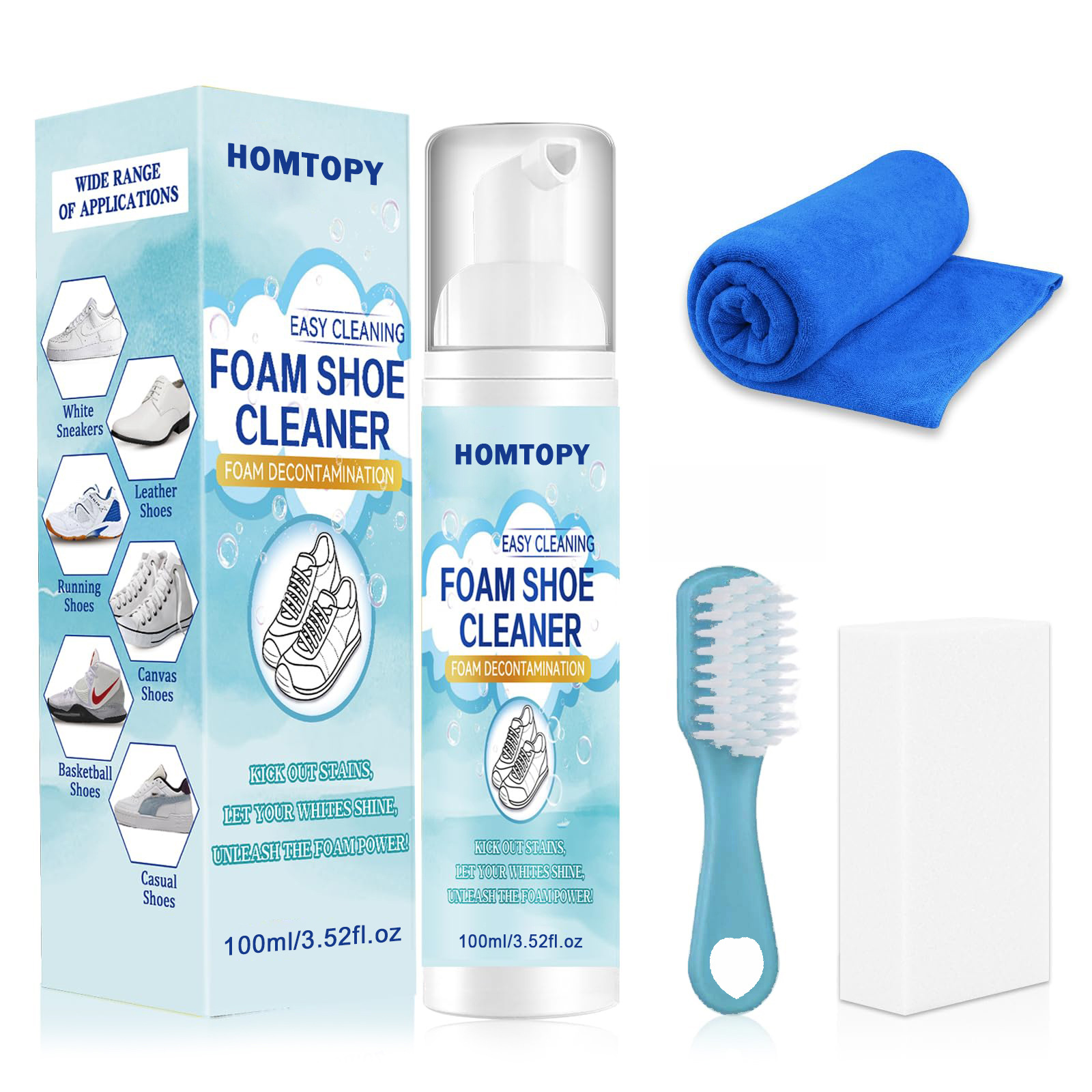 Набор для чистки обуви, средст – обзор и цена Sneaker Care Kit